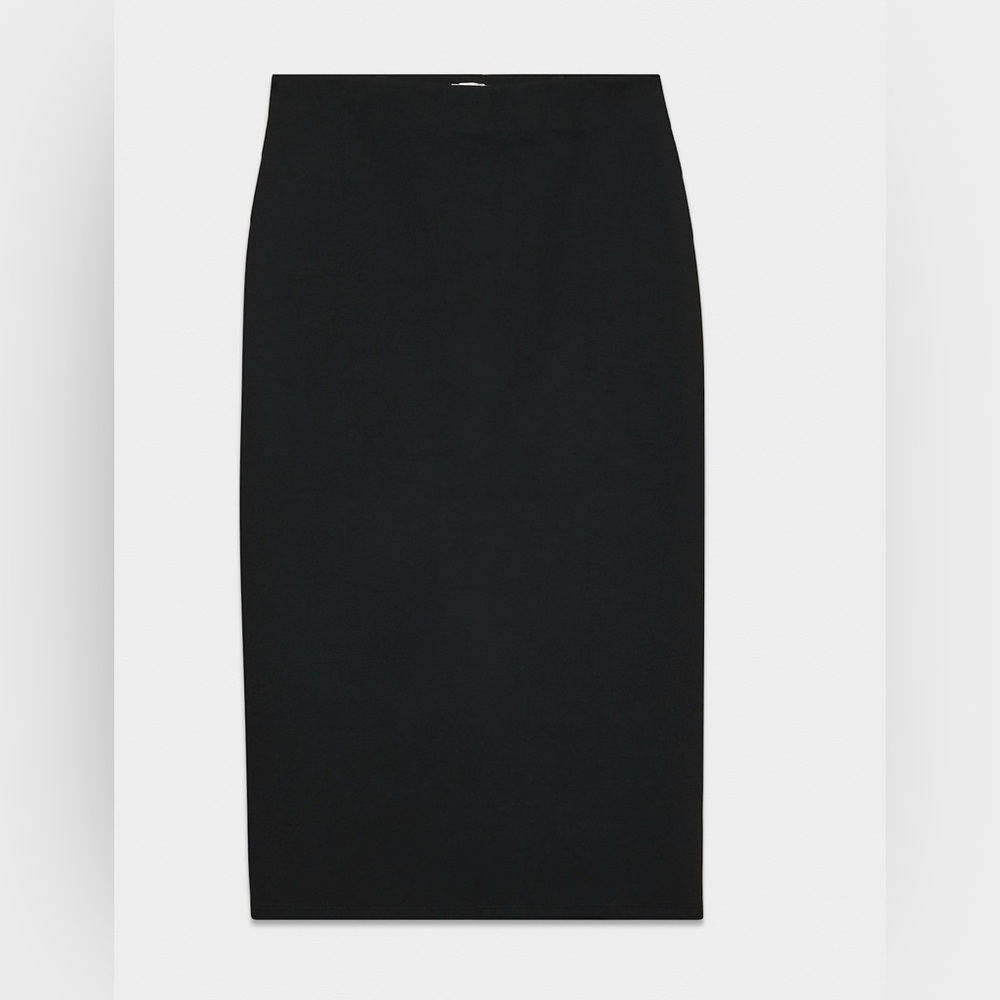 Aritzia Wilfred Classic Black Pencil Skirt